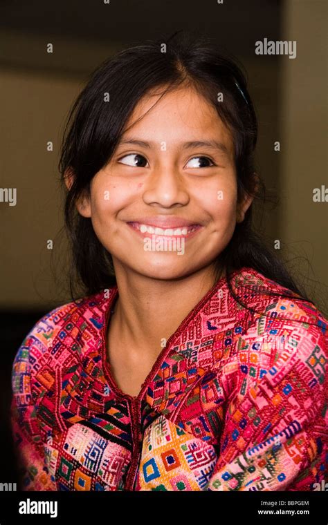 Hispanic Guatemalan Young Girl High Resolution Stock Photography And