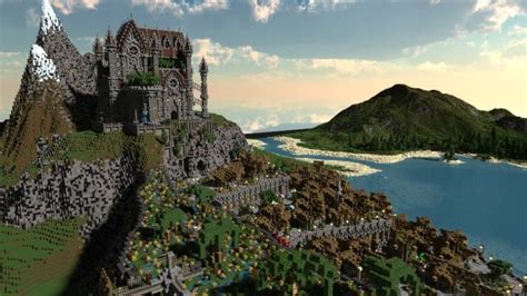 Regensbergen Minecraft Castle Building Ideas Download Hill Top Wall