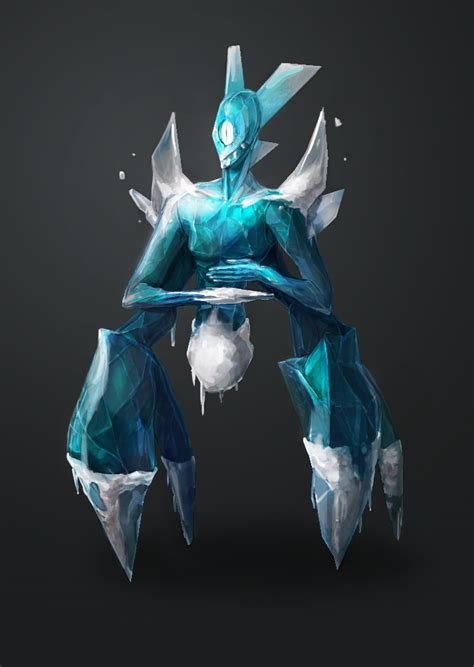 Ice Elemental By Gauntletto On Deviantart