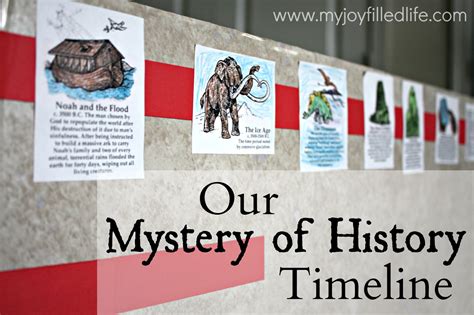 Our Mystery Of History Timeline My Joy Filled Life