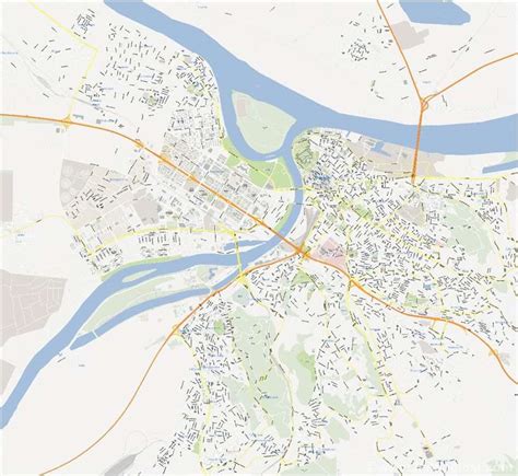 Vektorska Mapa Beograda Halo Oglasi