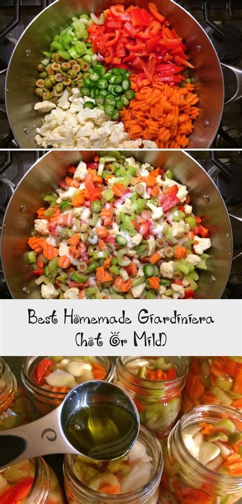 Be the first to review this recipe. Best Homemade Giardiniera (hot Or Mild) - Recipe in 2020 ...