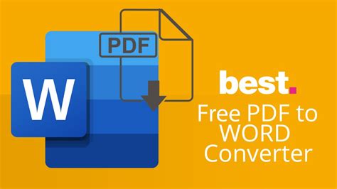 Beste Gratis Pdf Word Converter Zo Zet Je Je Pdf Om Naar Een Word