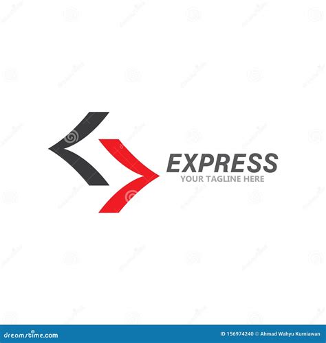 Express Logo Stock Vector Illustration Of Delivery 156974240