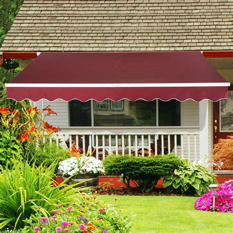 5 deck shade ideas whether you build a deck shade structure (like a roof) or utilize a shade canopy you can. Patio Awning Canopy Retractable Deck Door Outdoor Sun ...
