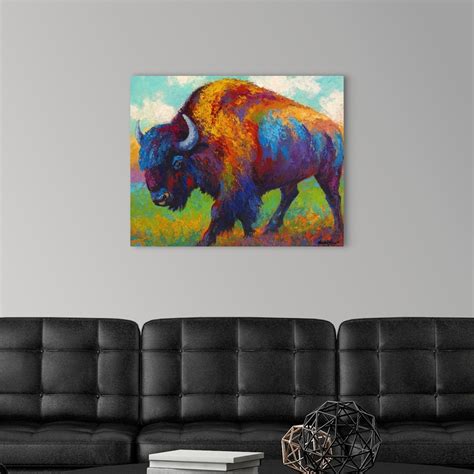 Prairie Muse Bison Wall Art Canvas Prints Framed Prints Wall Peels