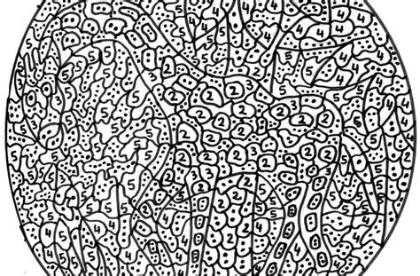 Maternelle Coloriage magique, une girafe