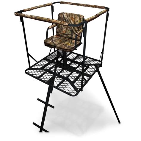 Sniper Outlaw 16 Tripod Swivel Deer Stand 663263 Tower And Tripod