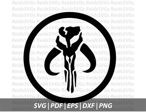 Star Wars Mandalorian Logo SVG Cut Files SVG Files Cricut - Etsy Australia