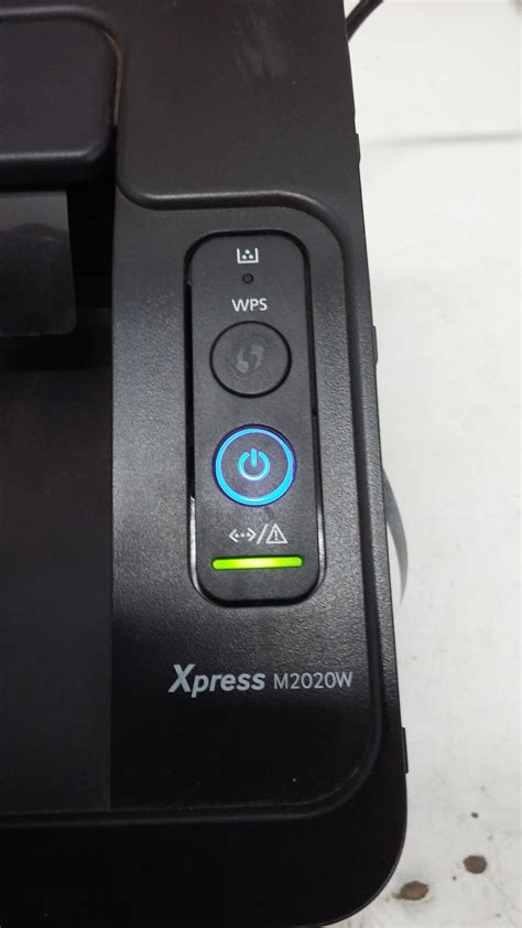 Samsung Xpress M2020w Liga E Trava Com Led Verde Aceso Impressoras E
