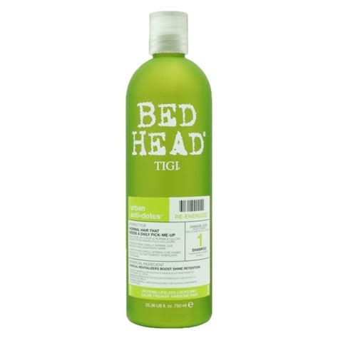 TIGI Bed Head Urban Anti Dotes Re Energize Shampoo 750 Ml U Pumpe U