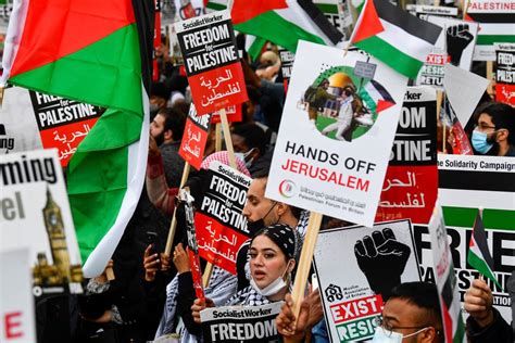 In Pictures Global Protests In Solidarity With Palestinians Gaza