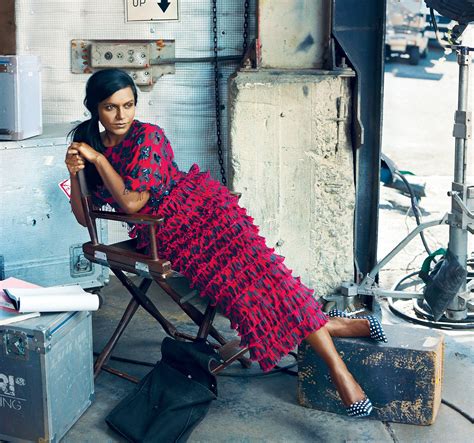 Mindy Kaling Looks Stunning In Vogue I Don T Want To Be Skinny