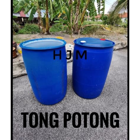 Tong Drum 200l Tong Drum Plastik Tong Drum Potong Tong Air Bersih