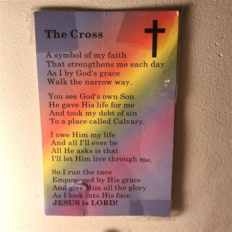 The Cross A Poem Christian Genesis Amino