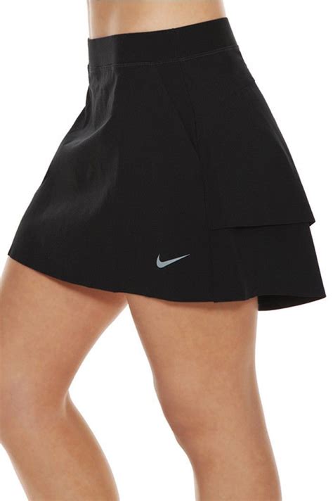 Golf Wear L Nike Tour Performance Pull On Skort Black Ruffle Innovation