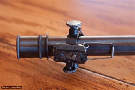 Antique Winchester B4 Rifle Scope Vintage B 4 Scope And Mounts