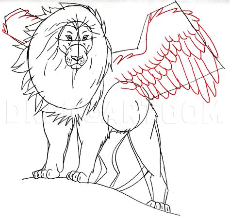 How To Draw Teggy The Great Lion Step By Step Drawing Guide By