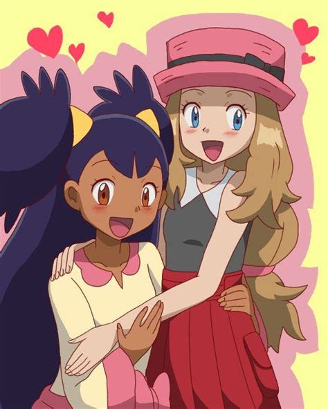 Iris And Serena Hairduoshipping I Give Good Credit For Those Who Made