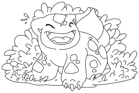 Coloring Page Images Bulbasaur - Free Printable Coloring Pages