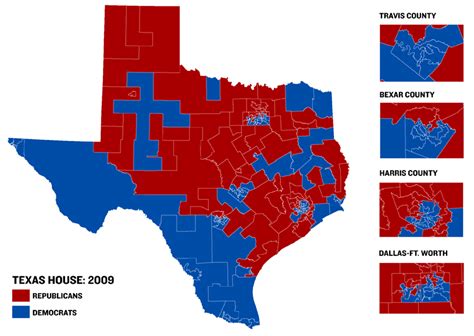 Texas House Map Reflects Gop Wave The Texas Tribune