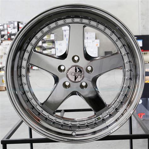 Esr Wheels Sr04 Black Chrome Aspire Motoring