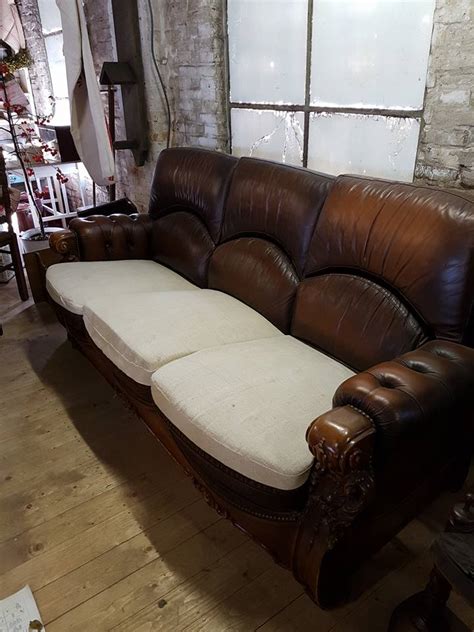 The aster papposus sofa is not your average sofa though. Carved octopus sofa and mirror | Antiques Board