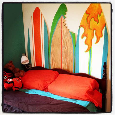 Boys Surf Themed Room Love This Surf Room Surfer Room Surf Decor