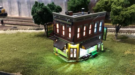 N Scale Micro Led Lighting Animation With Leds On Woodland Scenic