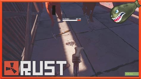 Rust Owners Log In To Us Pick Axing Naked Into Their Base Rust
