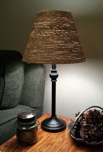 Sisal Rope Lamp Shade Makeover Diy Lamp Shade Rope Lamp Lampshade