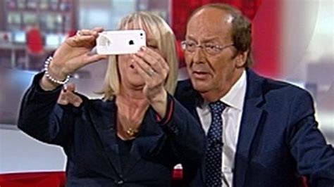 Selfie On The Sofa Sally Taylor Meets Fred Dinenage Bbc News