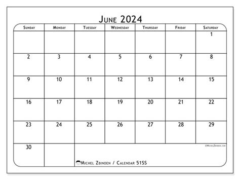 Calendar June 2024 Simplicity Ss Michel Zbinden Nz