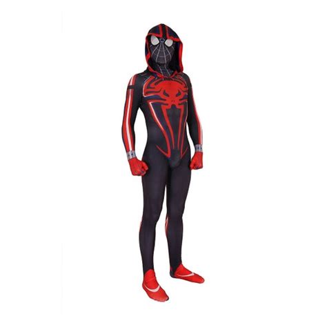 Adult Miles Morales Spider Man 2nd Skin Costume Ubicaciondepersonas