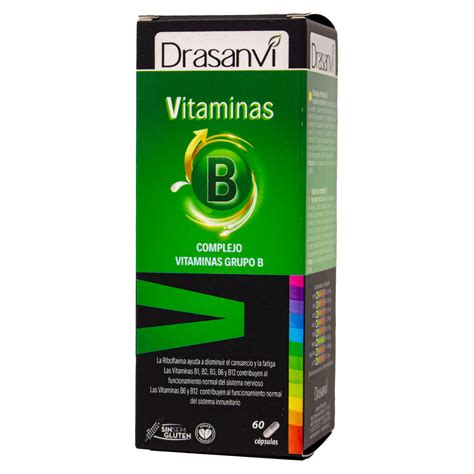 Vitamina B Complex 60 Cápsulas Drasanvi Macrobiótica Ecotienda