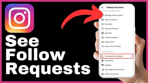 How To See Sent Follow Requests On Instagram Youtube