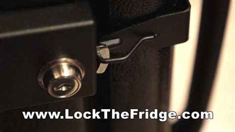 Maybe you would like to learn more about one of these? Refrigerator Lock - YouTube