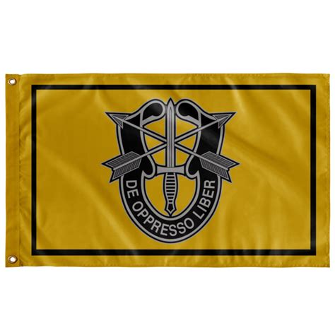 1st Special Forces Group Indoor Flag 1st Special Forces Group