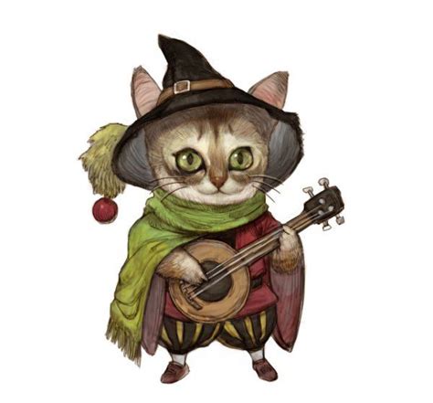 Dungeons And Dragons Gatti Fantasy Warrior Fantasy Rpg Cat Character