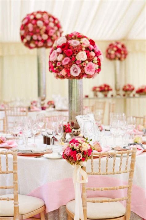 Pink Wedding Centerpiece Decorations Wohh Wedding