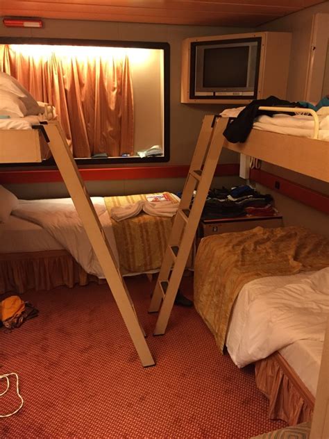 Feb 03, 2020 · view traveler reviews and candid photos for the oceanview stateroom of carnival elation cabin category 6c found on main and main and upper and upper. Inside Cabin R118 on Carnival Elation, Category 4B