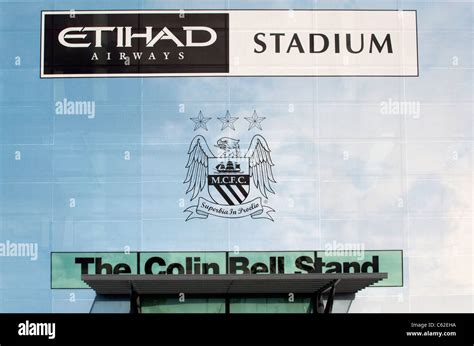 The Colin Bell Stand At The Etihad Stadium The Ground Of Manchester