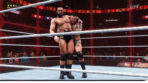 Drew Macintyre Vs Randy Orton Hell In A Cell Wwe World Heavyweight