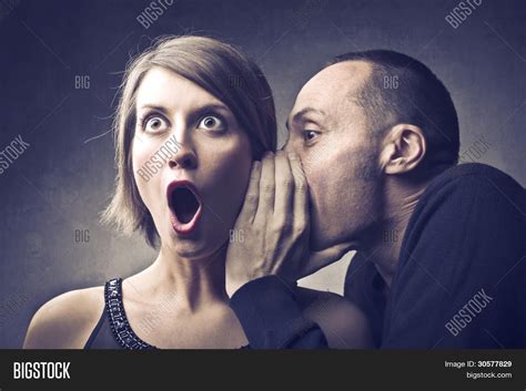 Man Telling Astonished Image And Photo Free Trial Bigstock