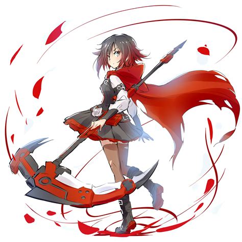 Anime Picture Rwby Rooster Teeth Ruby Rose Iesupa Single