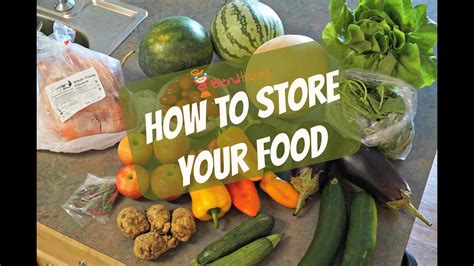 How To Store Your Food At Home Youtube