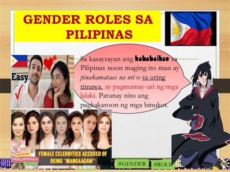 Gender Roles Sa Pilipinas