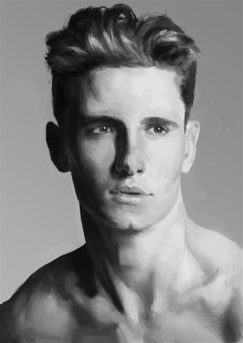 Male Portrait Study By Nestorpriest On Deviantart