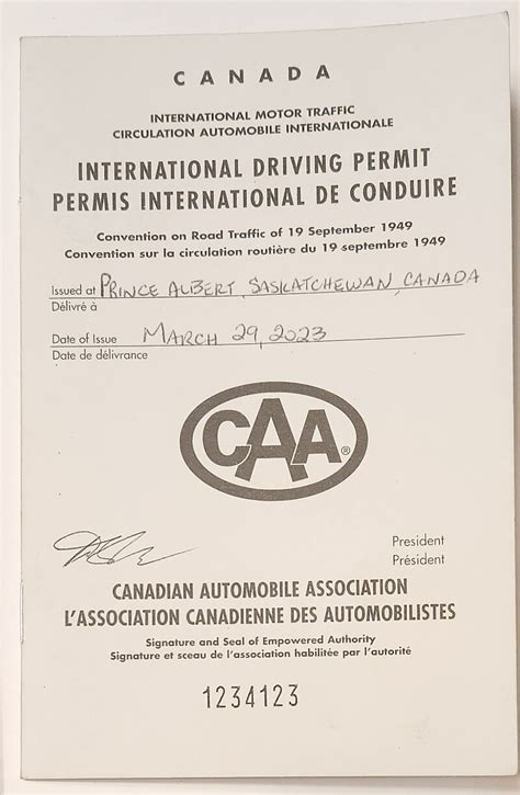 File International Driving Permit Canada Wikimedia Commons