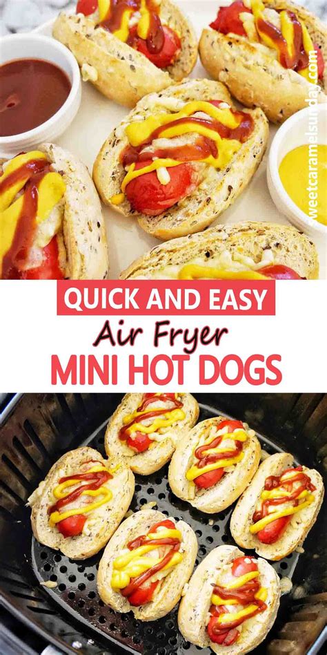 Air Fryer Mini Hot Dogs Are The Best Ever Party Food Cook Both The